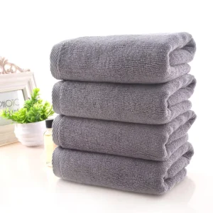 100% Cotton Pink Salon Hair Towel Cotton Washcloths Anti bleach Custom Bath Towel Salon Towels for Nail Hair Salon