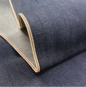 100% Cotton Shrink-Resistant 14oz Medium Weight Japanese Selvedge Twill Woven Denim Fabric Lining for Girls Men Women Jeans