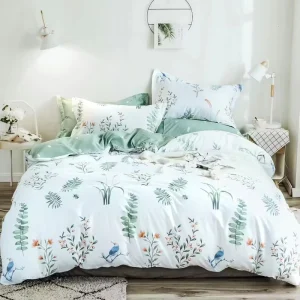 100% Cotton Single Size for Home Hotel Comforter Set Bedding Set 4 Pcs