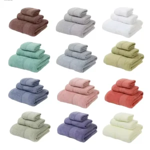100% Cotton Soft 6 Pack Towel Set Contains 2 Bath Towels 28×55 inch 2 Hand Towels 16×24 Inch 2 Washcloths 12×12 Inch