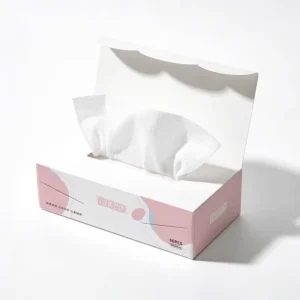 100% Cotton Spunlace Nonwoven Disposable Face Towel OEKO TEX Certified Dry Wet Dual Use Custom Logo for Hotel Salon Home Use