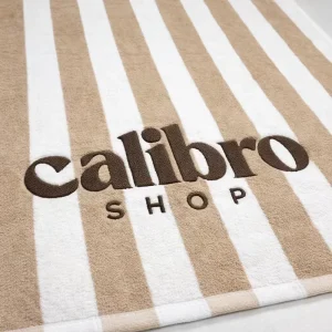 100% Cotton Terry Fabric Beach Towel Custom Logo Double Side Jacquard Towel Velour Beach Towel