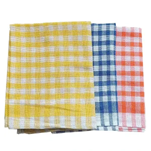 100% Cotton Terry Kitchen Towels Modern Style Absorbent Dishes Washing Accessories