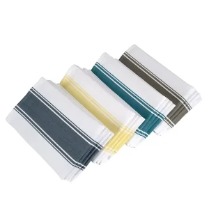 100% Cotton Terry Towelling Plain White Cotton Kitchen Tea Towels