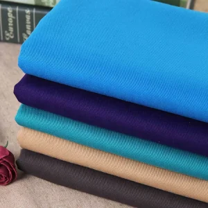 100% Cotton Twill Khaki Fabric For Uniform Woven Garments Fabric