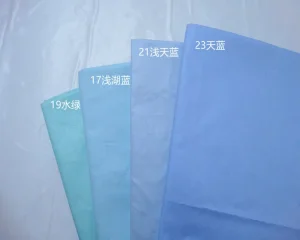100% Cotton Voile Fabric Lightweight Weft Knitted Solid Color Bedding Home Textile Bag Accessories for Home On-the-Go Use