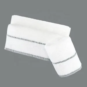 100% Cotton White 16s 35*75cm*150g Dobby Style Bath Towel Customize Color Gift Towel