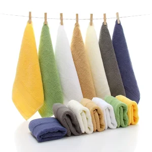 100% Cotton White Blue Grey Pink Towels Hand Towels for Kindergarten Hotel Spa Barber Beauty Salon Towels