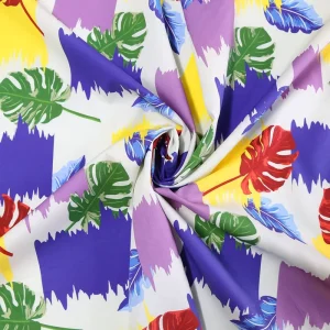 100% Cotton Woven Poplin Fabric Custom Digital Printing Combed Yarn Boys Lightweight 120gsm Bags Curtains Shirts