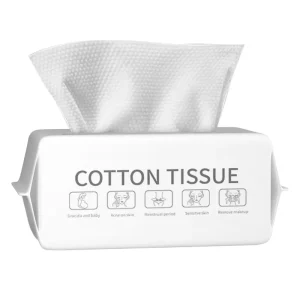 100% Disposable Cotton Facial Tissue Quick Dry Nonwoven Hypoallergenic Eco Friendly Roll Paper Towels Bath Washcloths