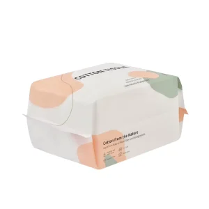 100% Disposable Cotton Tissue Paper Facial Towel Toilet Tissue