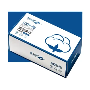 100% Disposable Hypoallergenic Eco Friendly Cotton Facial Tissue Quick Dry Soft Pack Nonwoven Washcloths Square Compressed Roll