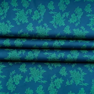 100% Dual Color Polyester Jacquard Fabric Abrasion Resistant Moisture Absorbent Traditional Style Girls’ Home Decor