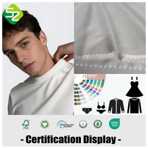 100% Eco Friendly Bamboo Single Jersey 21s 180GSM Knitted Technics Custom Made Sleepwear and Activewear for Boys and Girls