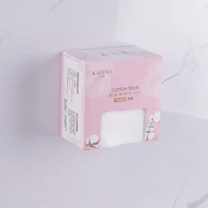 100% Eco Friendly Cotton Disposable Face Towel One Time Biodegradable Facial Tissue