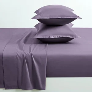100% Egyptian Cotton 300TC Plant Floral Home Duvet Cover Set with Pillowcases and Fitted Sheet