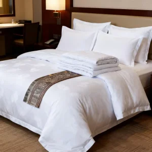 100% Egyptian Cotton Woven Eco Friendly High Quality Luxury Hotel Bedding Set 400TC Queen King Size Duvet Cover Four piece Set