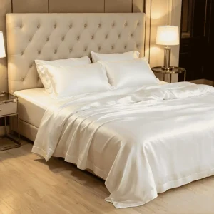 100% Eucalyptus Fiber Anti Dust Mite Kids Safe Cool Soft Multiple Sizes Household Four Piece Bed Set Tencel Bedding