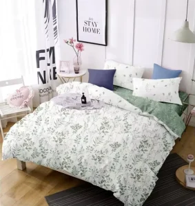 100% Microfiber Bedding and Bedding Fabric Cover Bed Sheet Designer Comforter Set Luxury Wedding Bedding Set