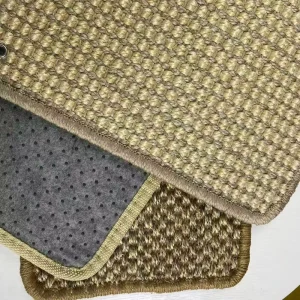 100% Natural Sisal Carpet Wall to Wall Glue Free Eco Friendly Flooring for Healthy Home