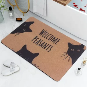 100% Nylon Doormat With Heavy-Duty Rubber Backing Front Welcome Entrance Door Mats for Indoor Outdoor Mat