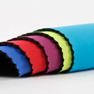100% Nylon Spandex Manufacturers Top Quality Textile Spandex Knitting Neoprene Techno Scuba Fabric