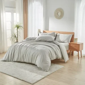 100% OEKO TEX Certified Luxury Eco Friendly Breathable Moisture Wicking Cooling Silky Soft Bamboo Fiber Bedding