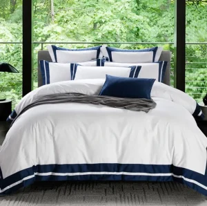 100% Organic Color Cotton Flat Sheet Custom Sizes Twin Full Queen King Bed Sheet