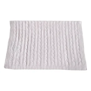 100% Organic Cotton GOTS Certified Baby Knitted Blanket with Gift Box Neutral Swaddle and Receiving Blanket for Newborns