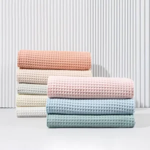 100% Organic Cotton Solino All Season Multifunction Newborn Baby Receiving Throw Swaddle Woven Blanket