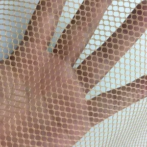 100% Organic Polyester Hexagonal Mesh Fabric for Tents Curtains Luggage for Outdoor Use and Girls