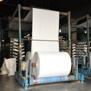 100% PP Material Plastic Woven Cut Piece Fabric for FIBC Bag