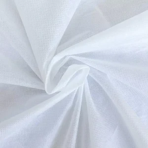 100% PP Spunbonded Embossed Breathable Non Woven Fabric Rolls Waterproof Fusible for Bag Making High Water Imbibition