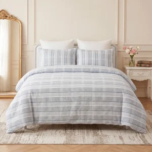100% Poly Waffle Solid Eco Friendly American Style Duvet Cover Set Bed Sheets Set 300tc Thread Count Hotel and Home Use King Size