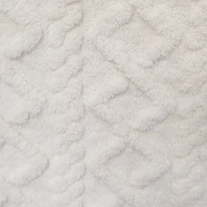100% Polyester 300gsm Thick Soft Comfortable Shepra Double-sided Jacquard Knitted Dot Pajama Sofa Blanket