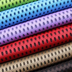 100% Polyester 3D Air Mesh Fabric Breathable 3D Spacer Fabric Interlock Warp Knit Bag Car Use Girls Comfortable Durable