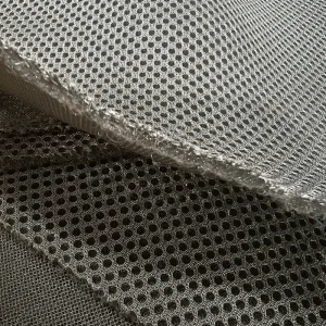 100% Polyester 3D Air Mesh Knitted Fabric Breathable Warp Sandwich Fabric for Shoes and Backpacks