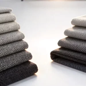 100% Polyester Anti Pill Custom Design Sofa Cover Faux Linen Upholstery Fabric for Girls Sofas