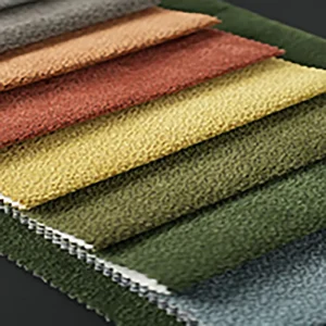 100% Polyester Breathable 100D Chenille Upholstery Sofa Fabric Plain Dyed Jacquard Style