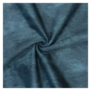 100% Polyester Breathable Navy Velvet Fabric Printed Silk Herringbone for Upholstery Sofa Home Textiles