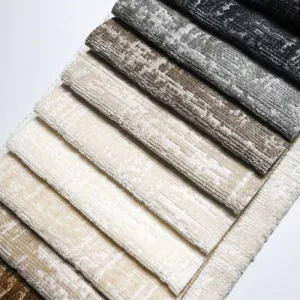 100% Polyester Chenille Fabric Soft and Durable Sofa Upholstery Knitted Technique for Elegant Home Decor