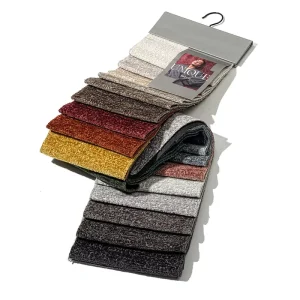 100% Polyester Chenille Sofa Fabric Medium Weight 430gsm Plain Style Knitted Warp Type Yarn Dyed Pattern Upholstery Curtains