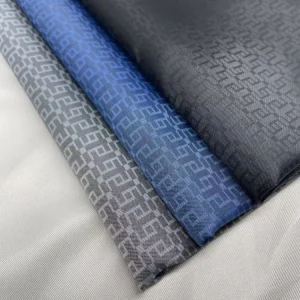 100% Polyester City Wall Jacquard Lined Jackets and Bags Premium Lining Fabric