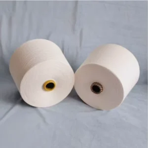 100% Polyester Close Virgin Yarn 47s Fine Evenness Weaving Textile for Sewing Raw Pattern