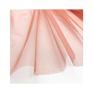100% Polyester Colourful Soft Hexagonal Tulle Mesh Net Knit Fabric for Mosquito Nets Wedding Dress Bedding Bags