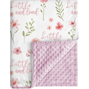 100% Polyester Coral Fleece Knitted Printed Animal Cartoon Newborn Baby Blanket 40”x29” Super Soft Four Seasons Non Toxic