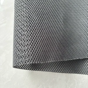100% Polyester Cradle Net Mesh Fabric for Sports Shoes with Hard Feel for Garments Bags Knitted Technics