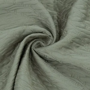 100% Polyester Custom Color Jacquard Woven Fabric Textile Material for Clothing and Home Decor