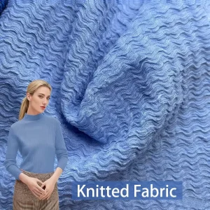 100% Polyester Custom Jacquard Fabric Knit Fabrics Free Sample Knitted Fabric for Clothing