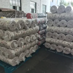 100% Polyester Disperse Printed Textile Fabric Microfiber Home Use Fabric
